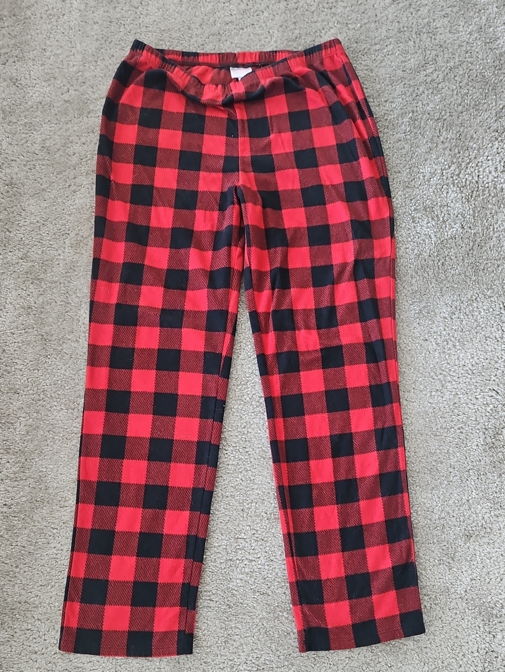 Wondershop Red and Black Plaid Sleepwear Pants